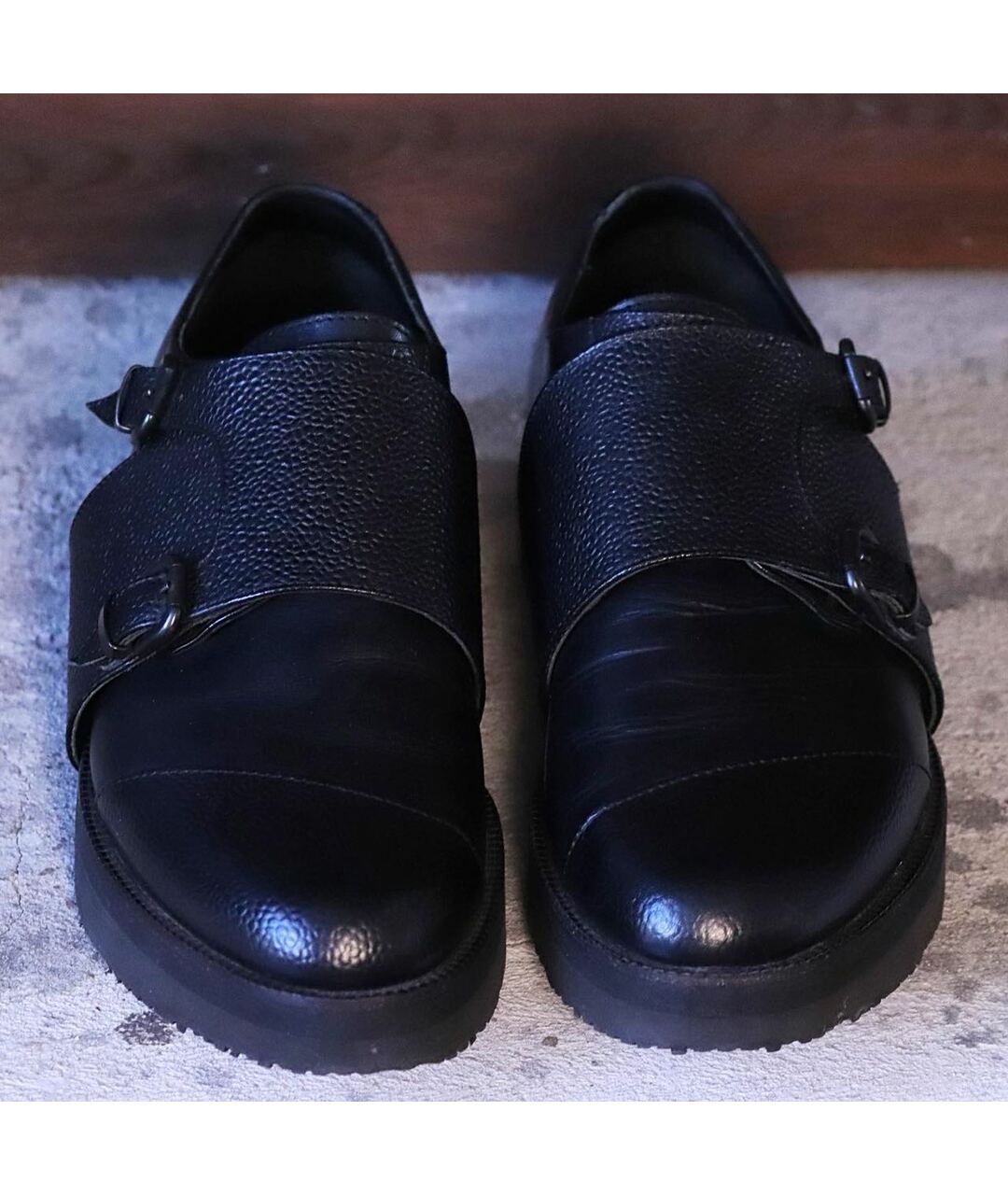 BIKKEMBERGS Черные кожаные туфли, фото 2