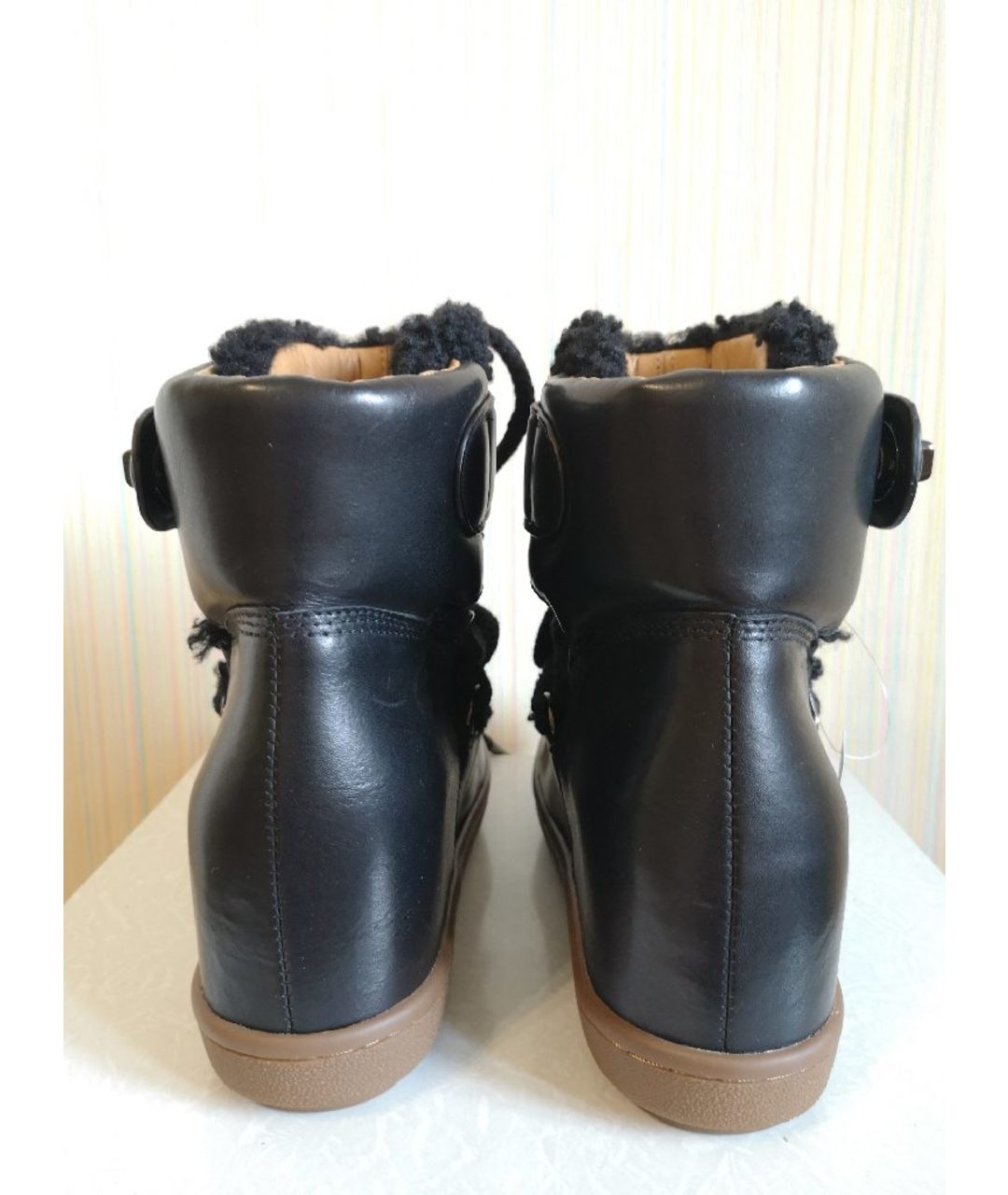 COACH Черные кожаные ботинки, фото 2