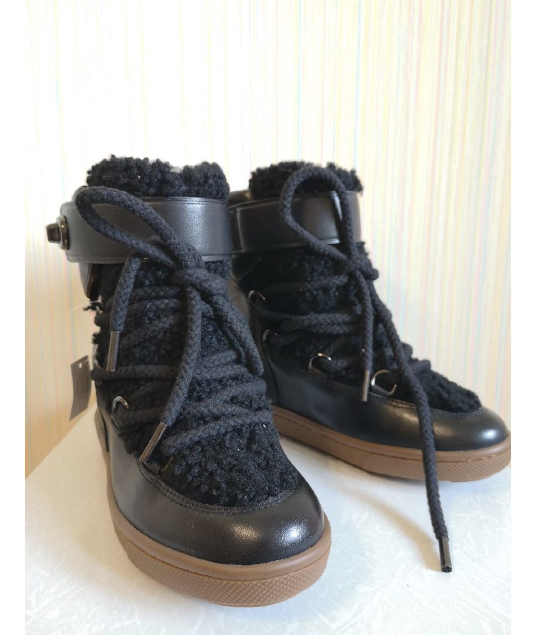 COACH Черные кожаные ботинки, фото 3