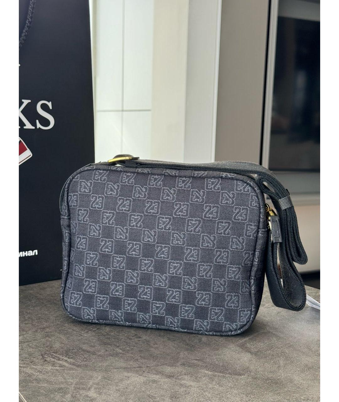 JORDAN Черная сумка на плечо, фото 3