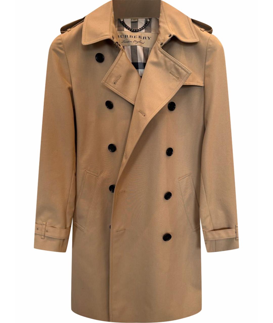 BURBERRY Бежевый тренч/плащ, фото 1