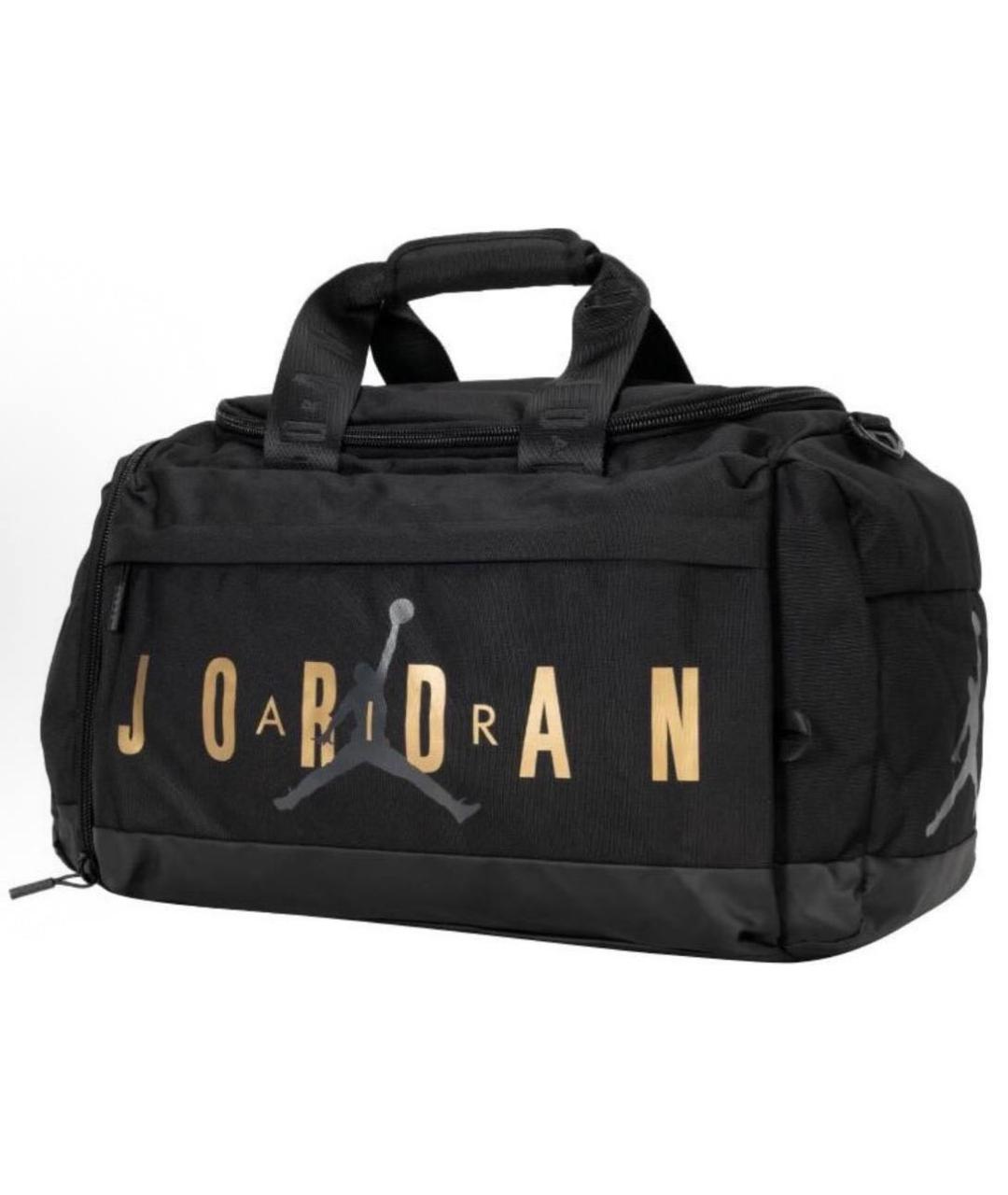 JORDAN Черная дорожная/спортивная сумка, фото 4