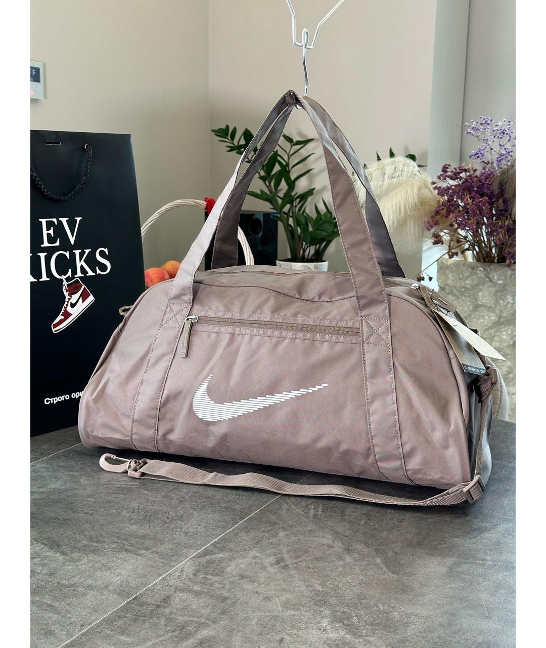NIKE Коричневая дорожная/спортивная сумка, фото 2
