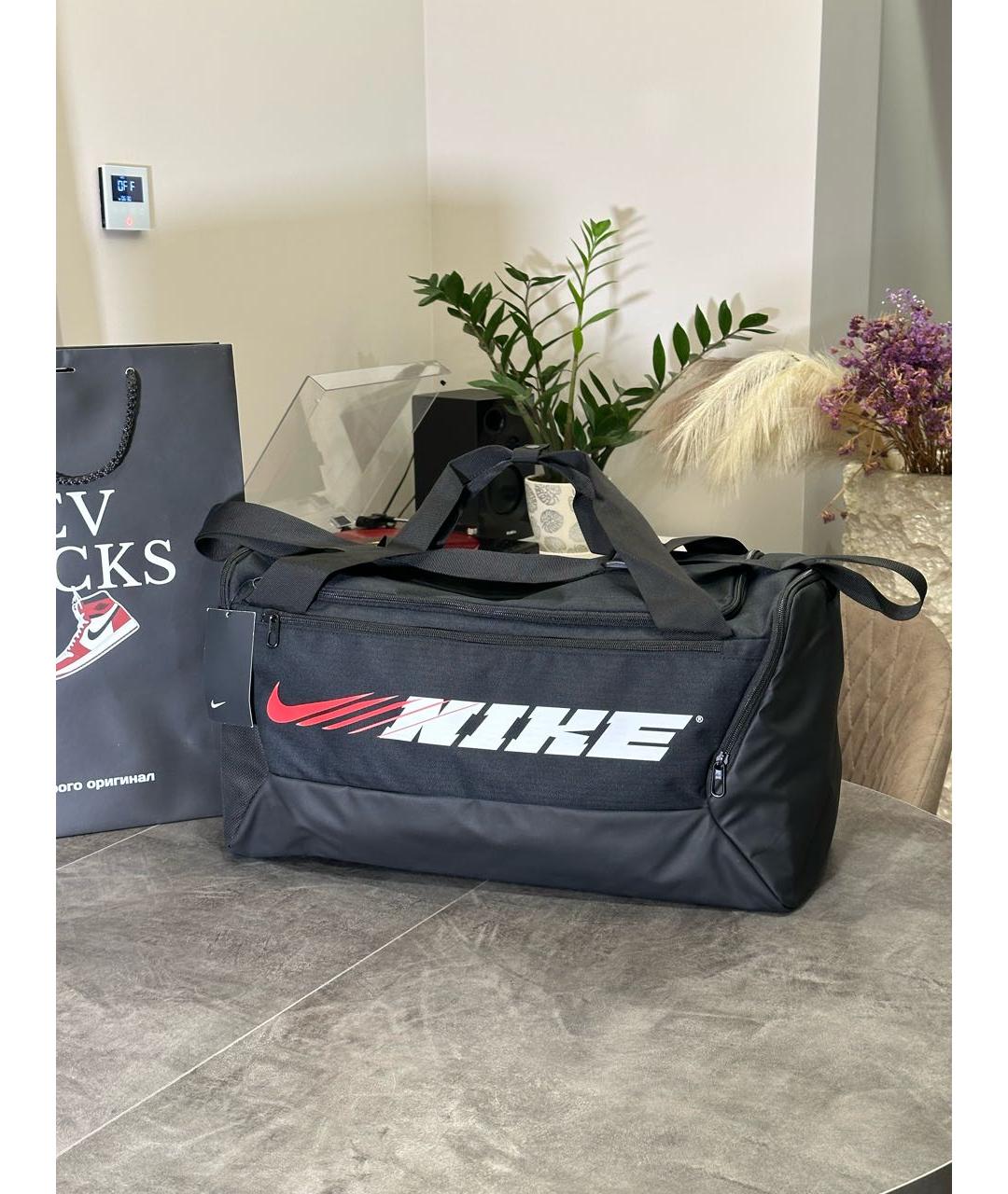 NIKE Черная дорожная/спортивная сумка, фото 2