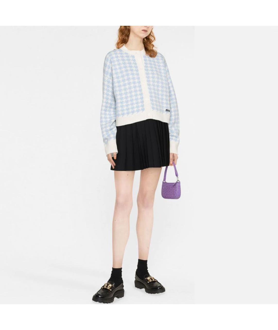 MIU MIU Мульти кашемировый кардиган, фото 2
