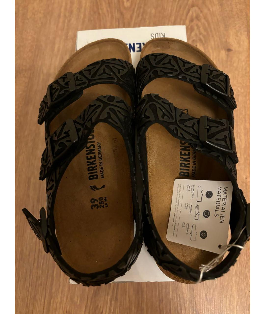 BIRKENSTOCK Черные сандалии, фото 3