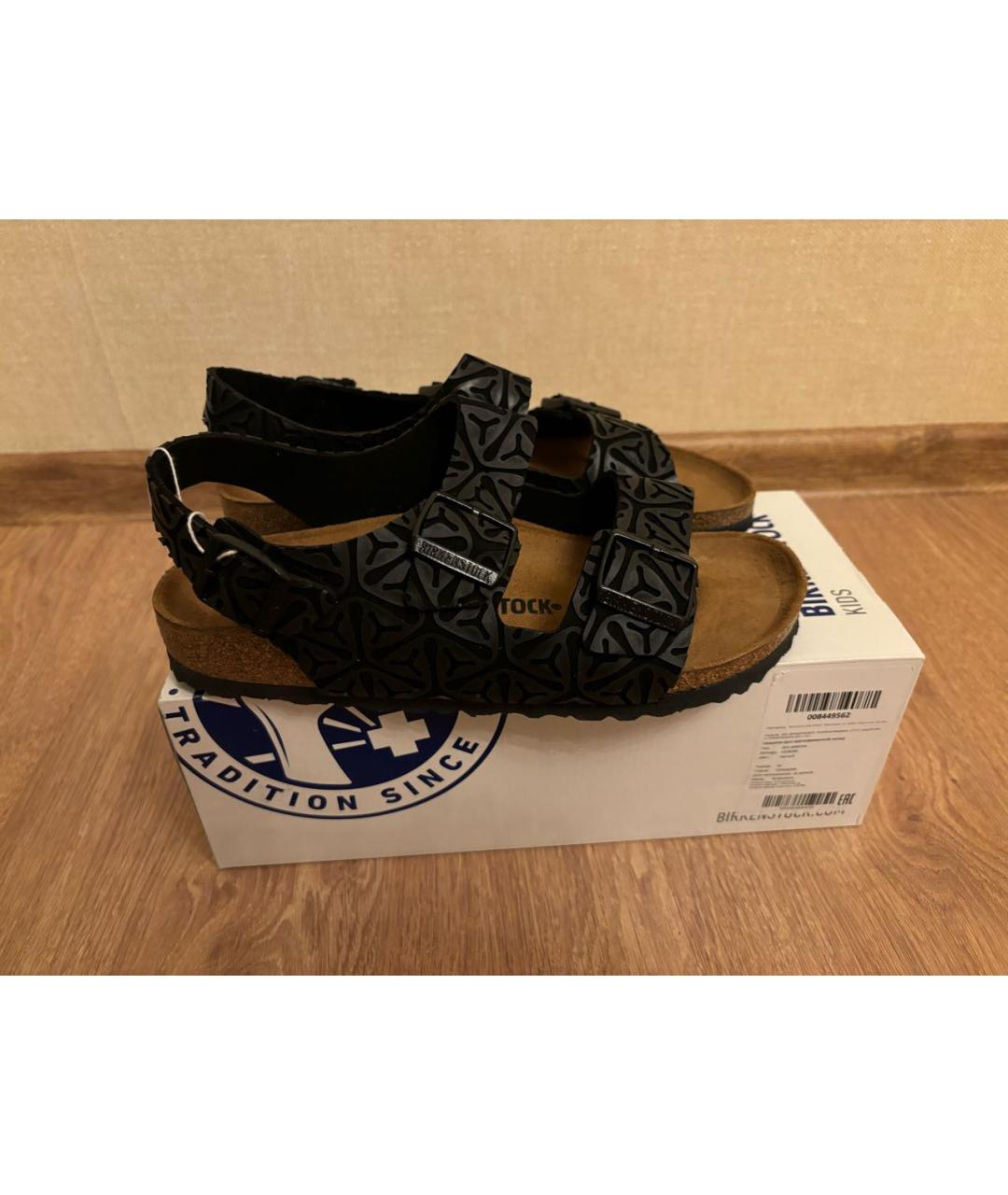 BIRKENSTOCK Черные сандалии, фото 6