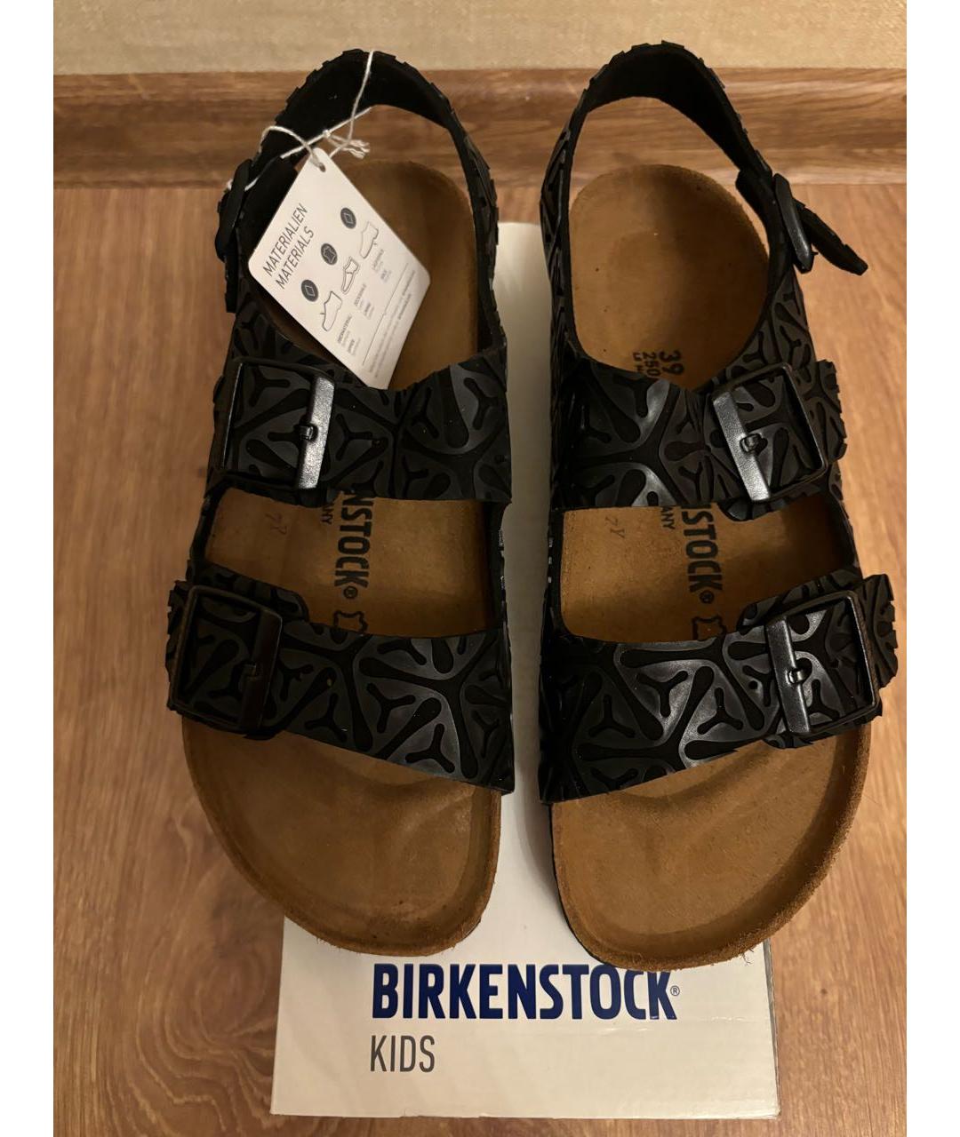BIRKENSTOCK Черные сандалии, фото 2
