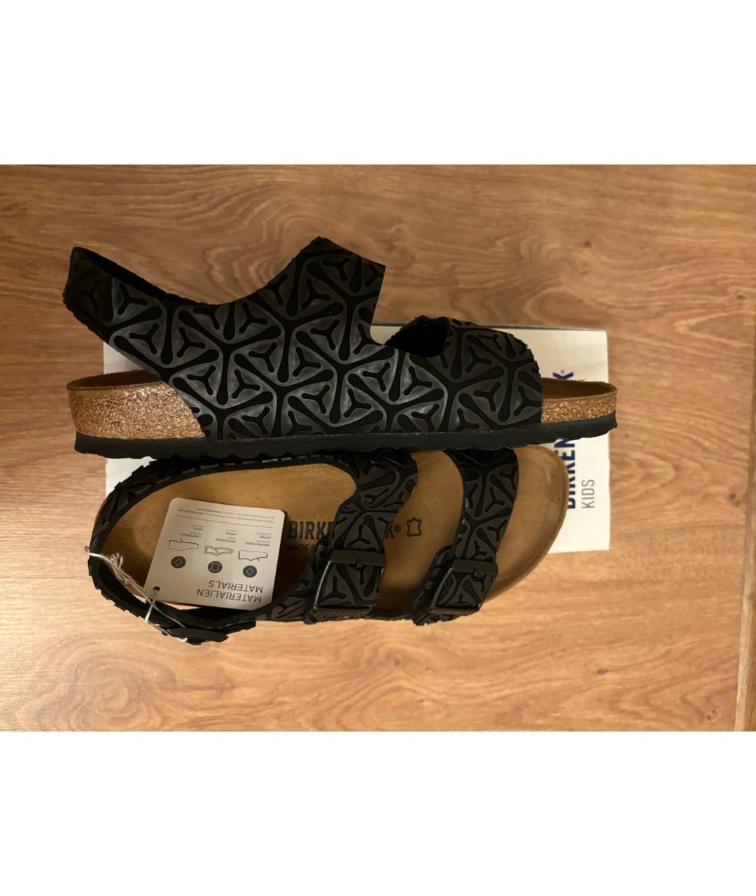 BIRKENSTOCK Черные сандалии, фото 5