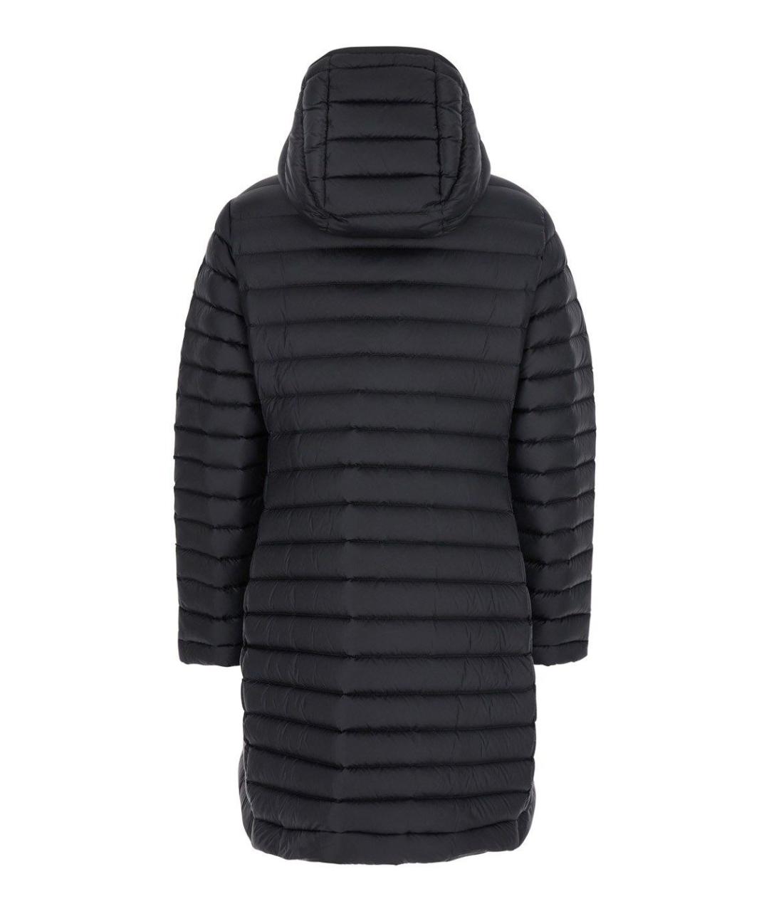 MONCLER Черный полиамидовый пуховик, фото 2