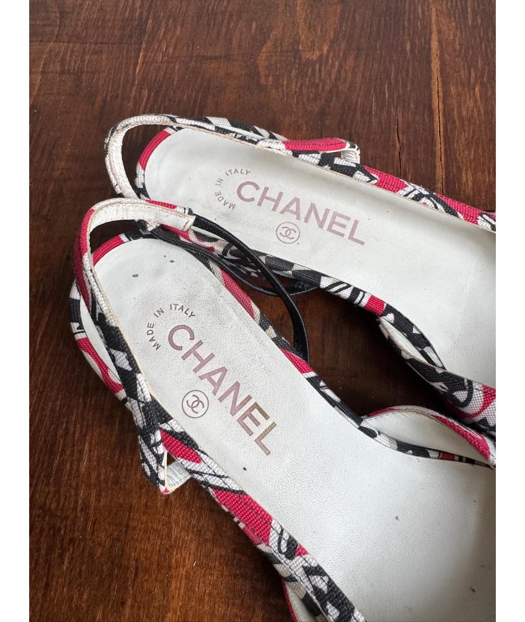 CHANEL Мульти туфли, фото 8