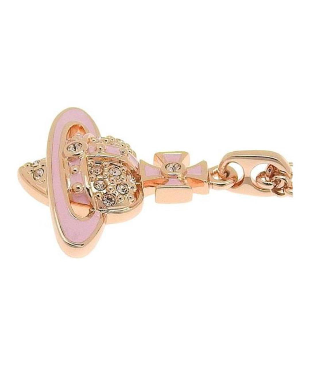 VIVIENNE WESTWOOD Розовая металлическая подвеска, фото 3