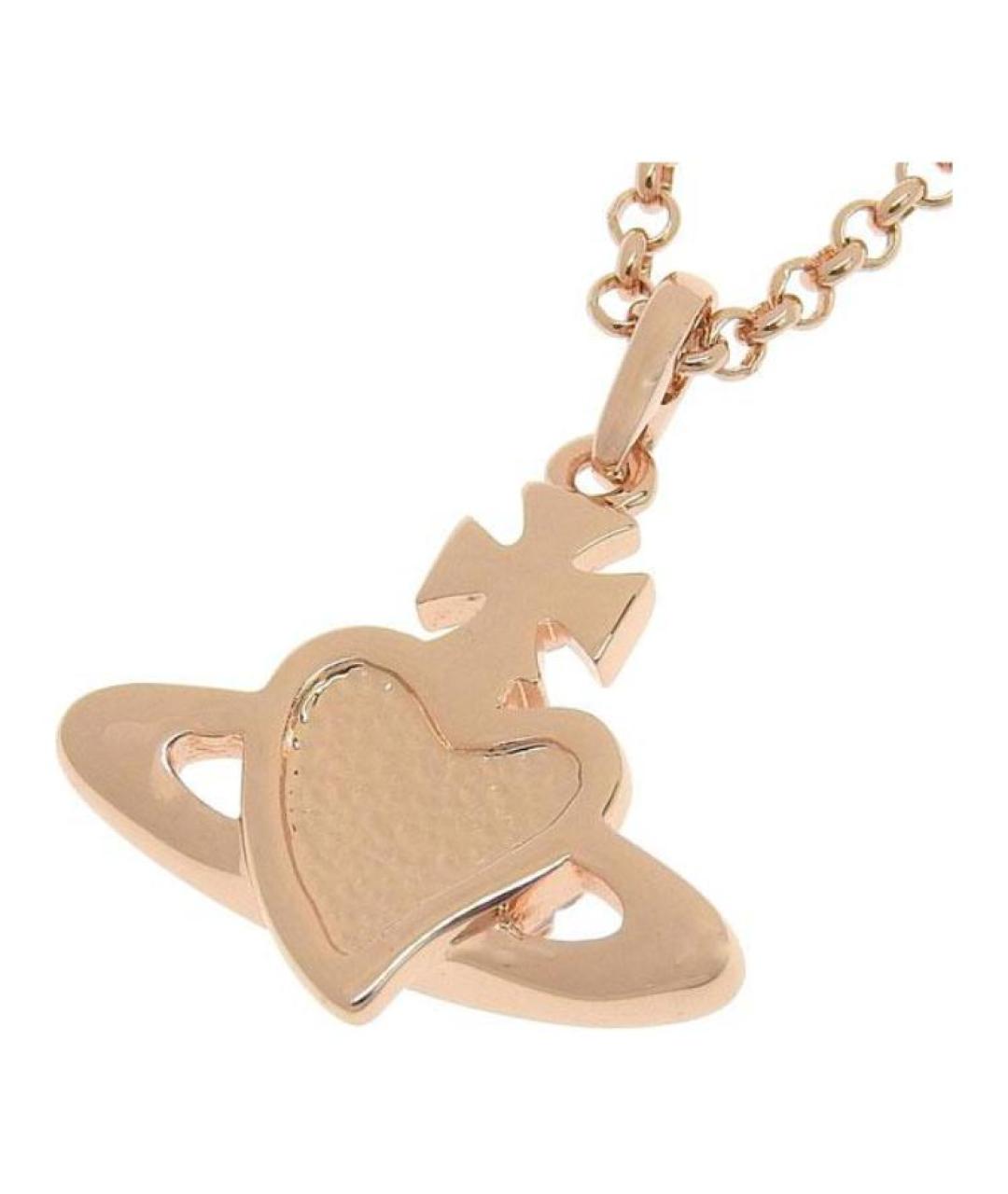 VIVIENNE WESTWOOD Розовая металлическая подвеска, фото 4