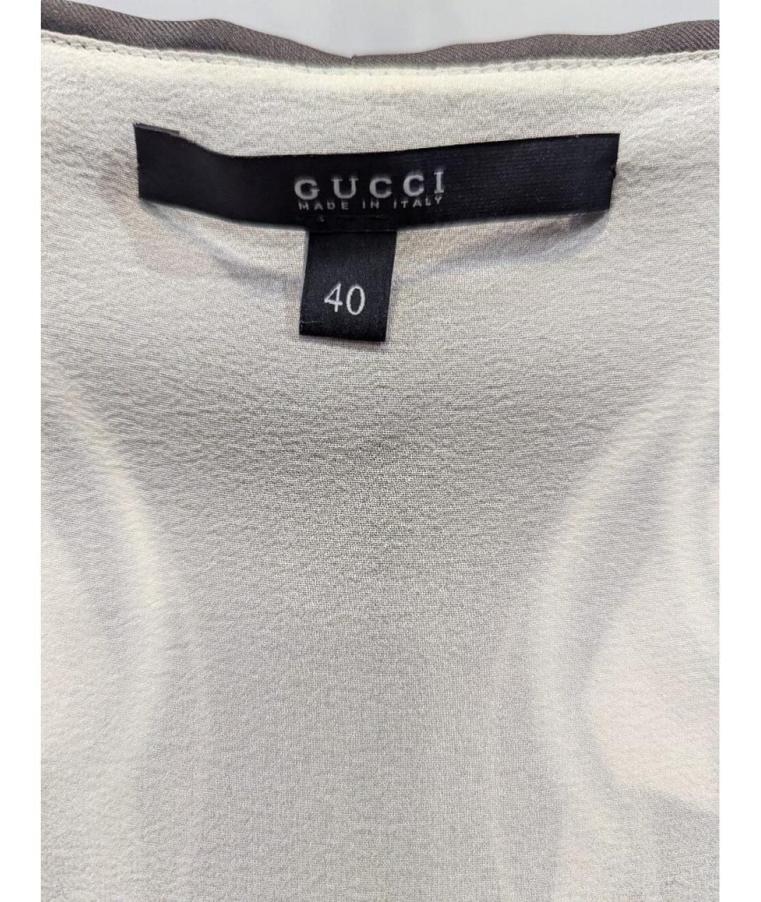 GUCCI Шелковое платье, фото 3