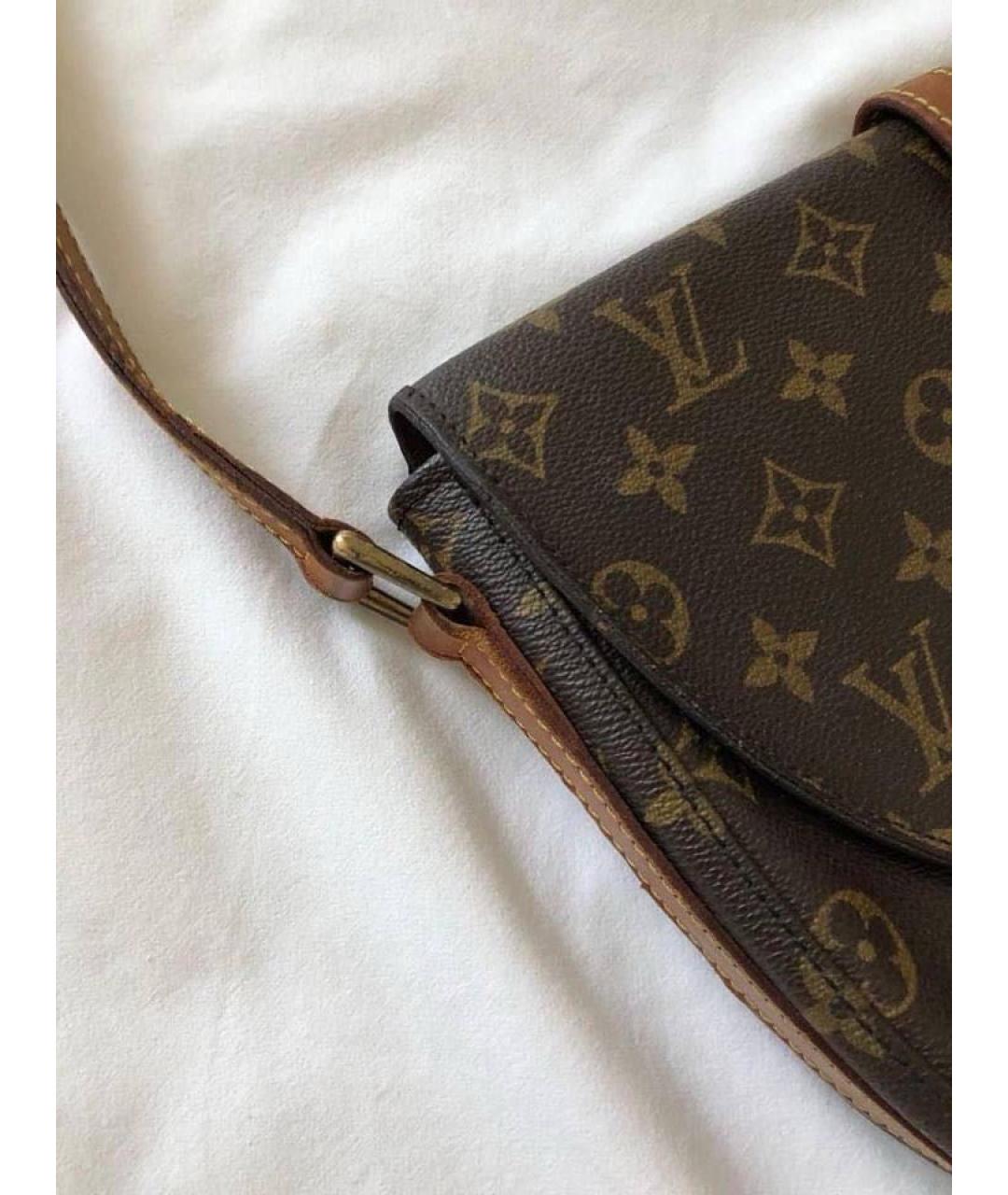 LOUIS VUITTON Коричневая сумка через плечо, фото 4
