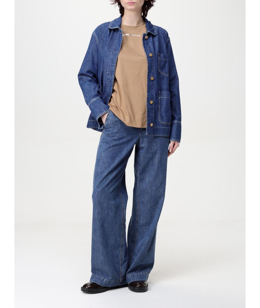 'S MAX MARA Бежевая футболка, фото 3