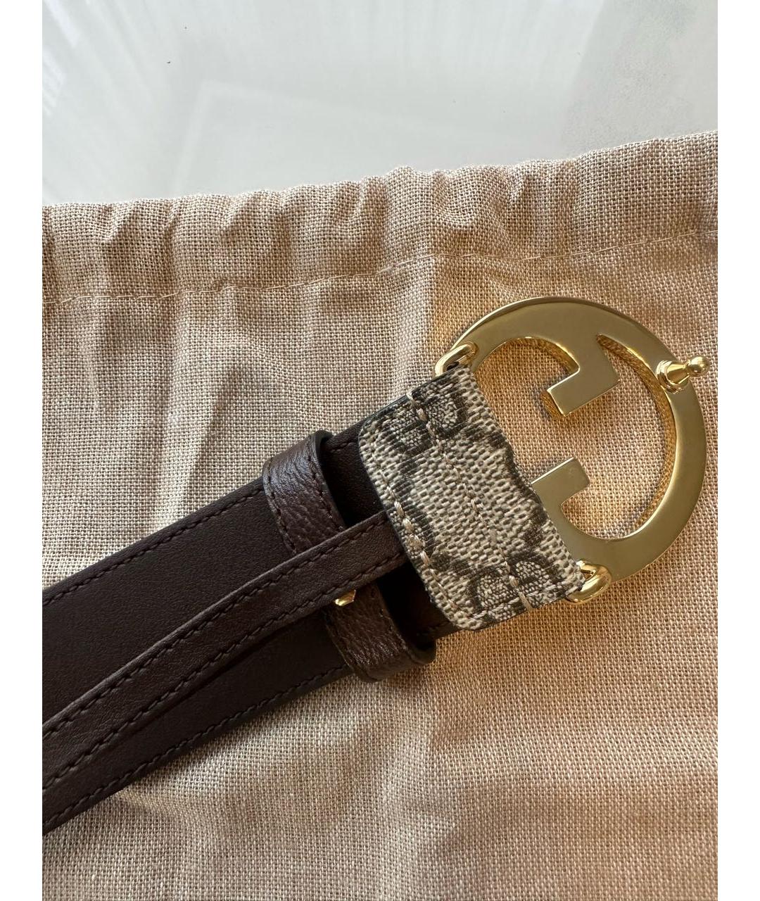 GUCCI Коричневый ремень, фото 3