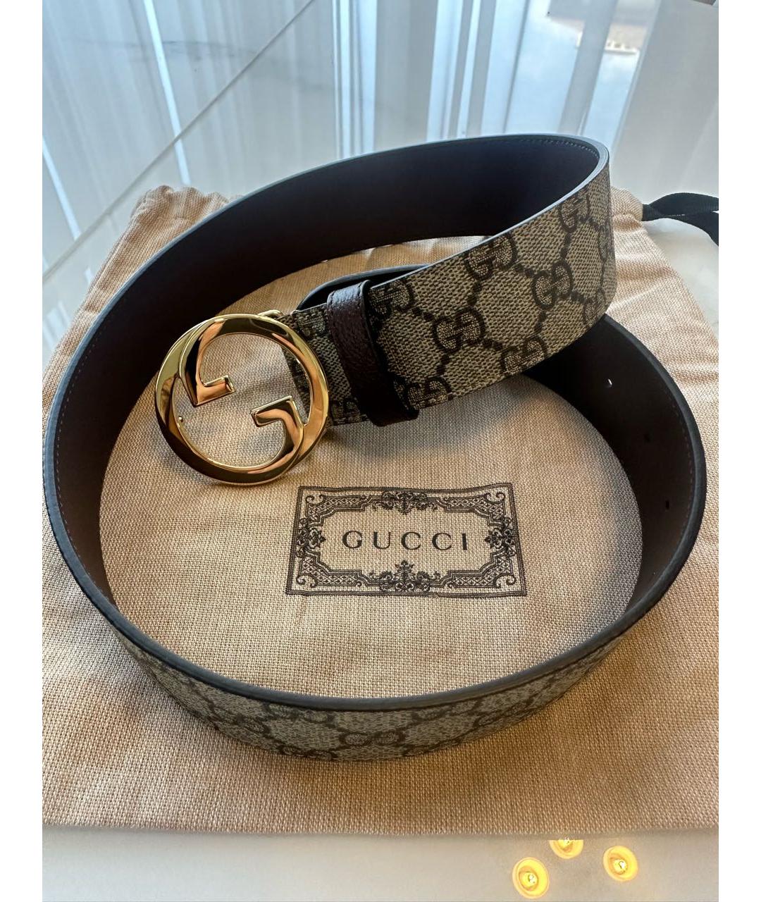 GUCCI Коричневый ремень, фото 5