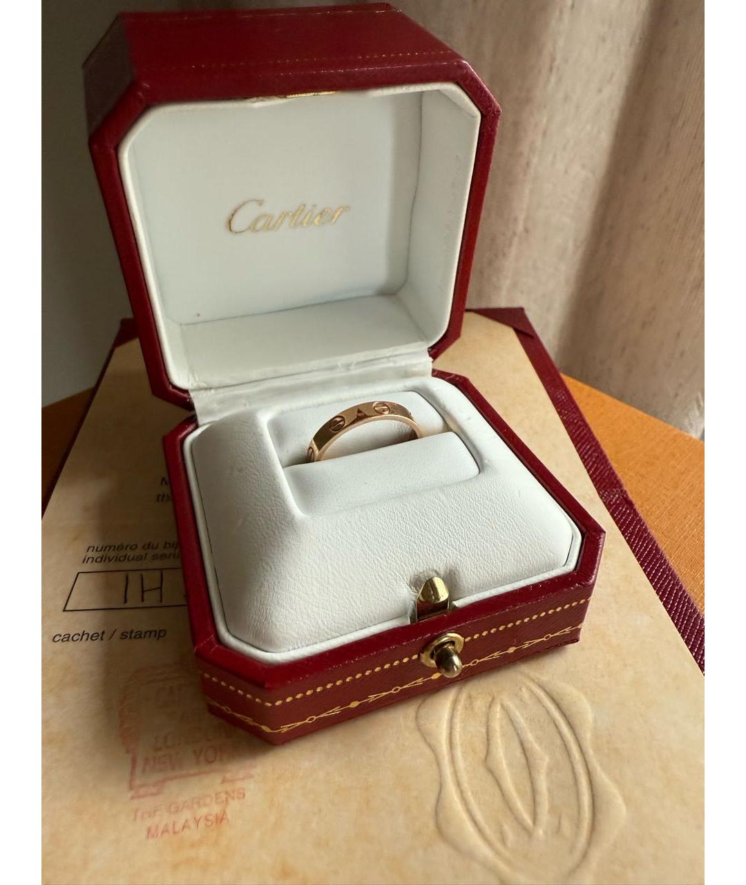 CARTIER Золотое кольцо из розового золота, фото 3