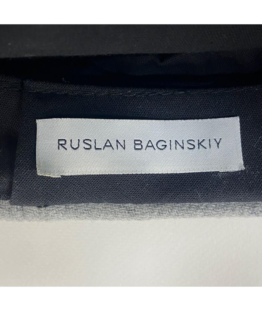 RUSLAN BAGINSKIY Серая шерстяная кепка, фото 6