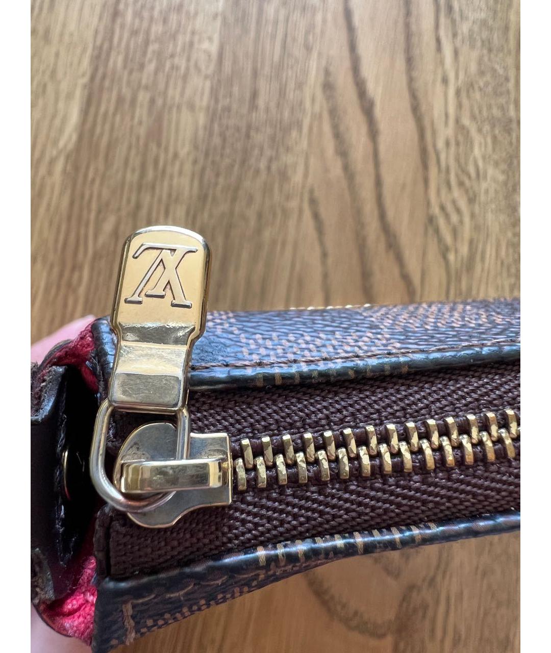 LOUIS VUITTON Коричневая сумка через плечо, фото 4