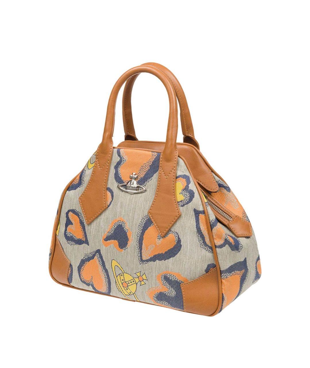VIVIENNE WESTWOOD Деним сумка с короткими ручками, фото 2