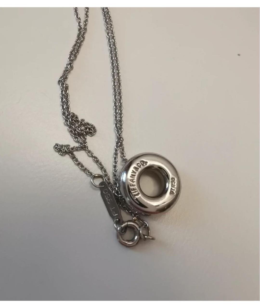 TIFFANY&CO Платиновая подвеска, фото 3