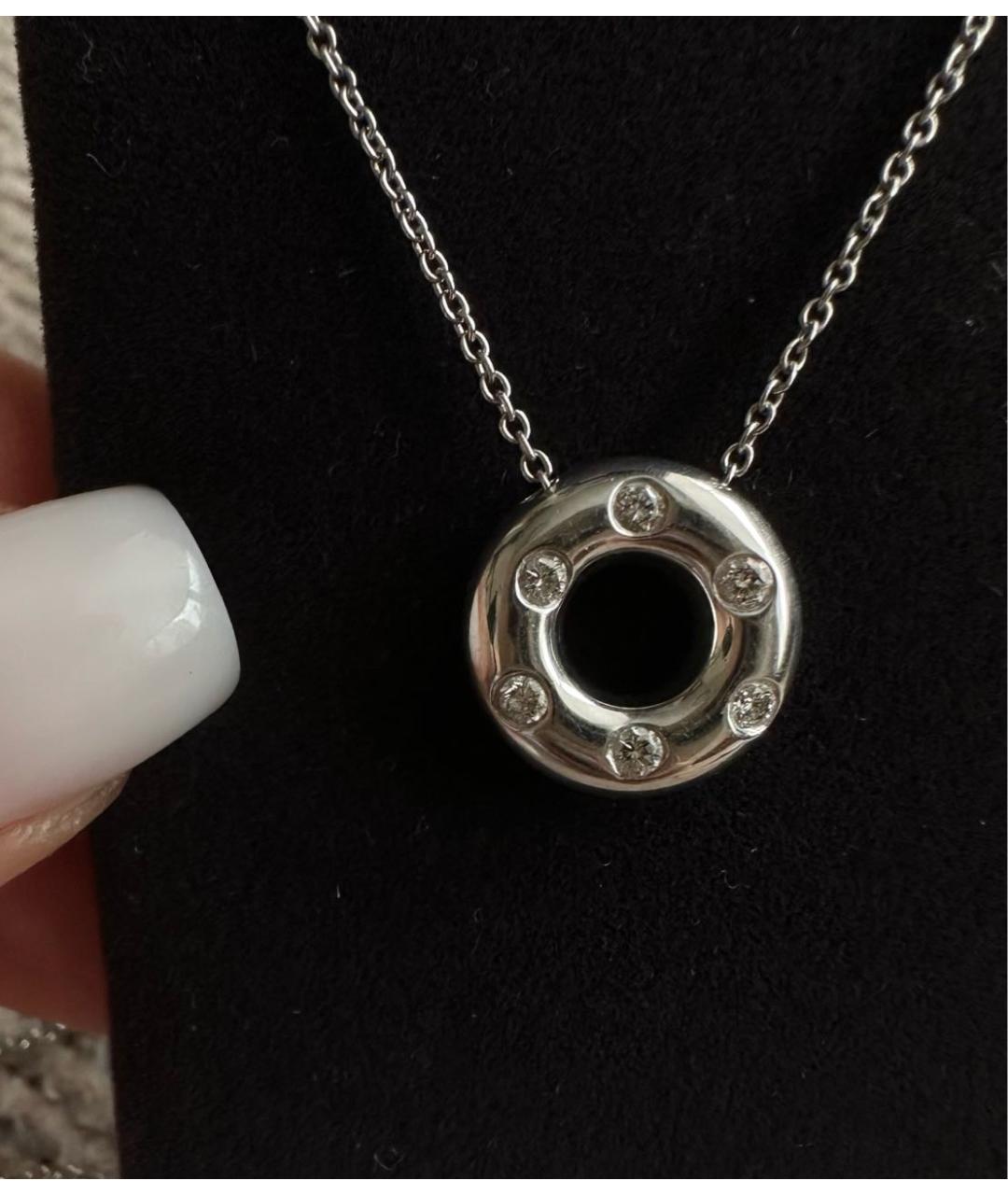 TIFFANY&CO Платиновая подвеска, фото 4