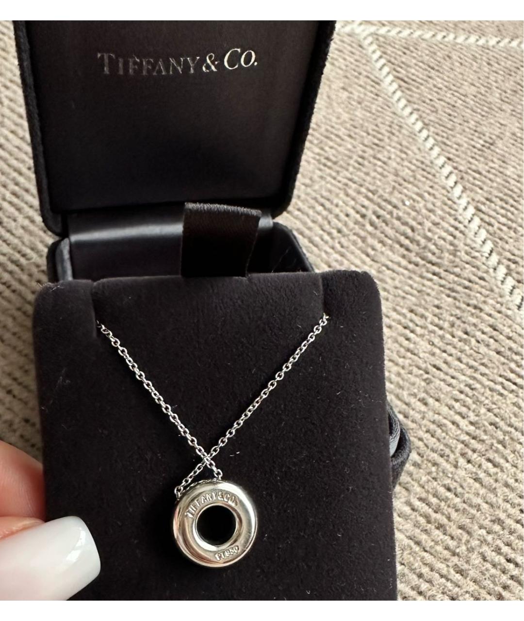 TIFFANY&CO Платиновая подвеска, фото 5