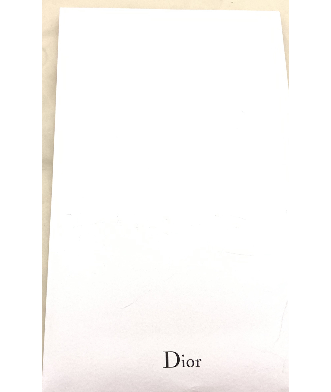 CHRISTIAN DIOR PRE-OWNED Белый кашемировый шарф, фото 4