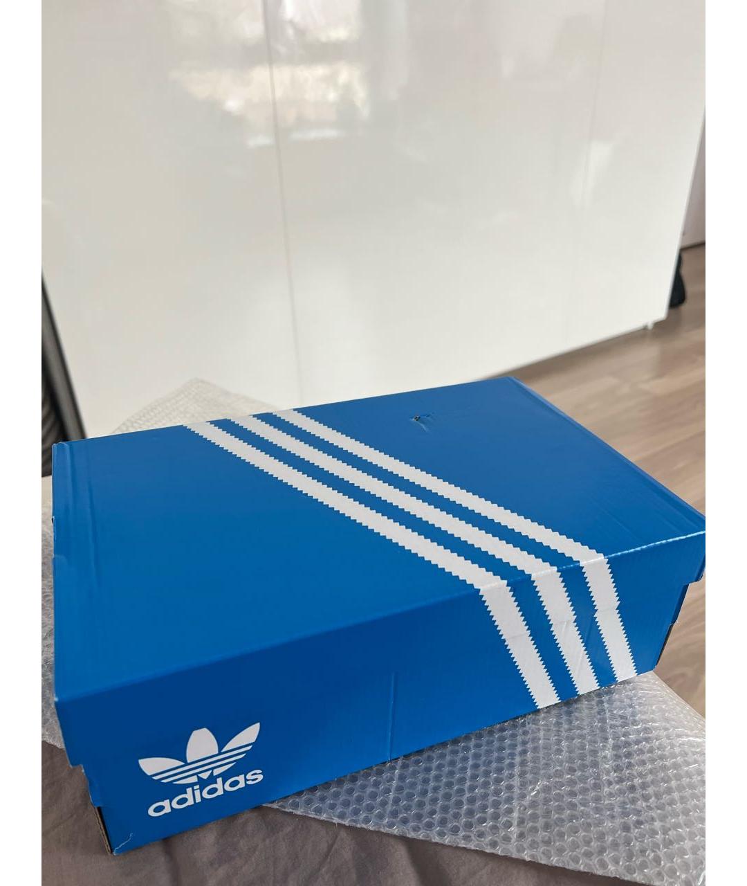 ADIDAS Бежевые замшевые кеды, фото 7
