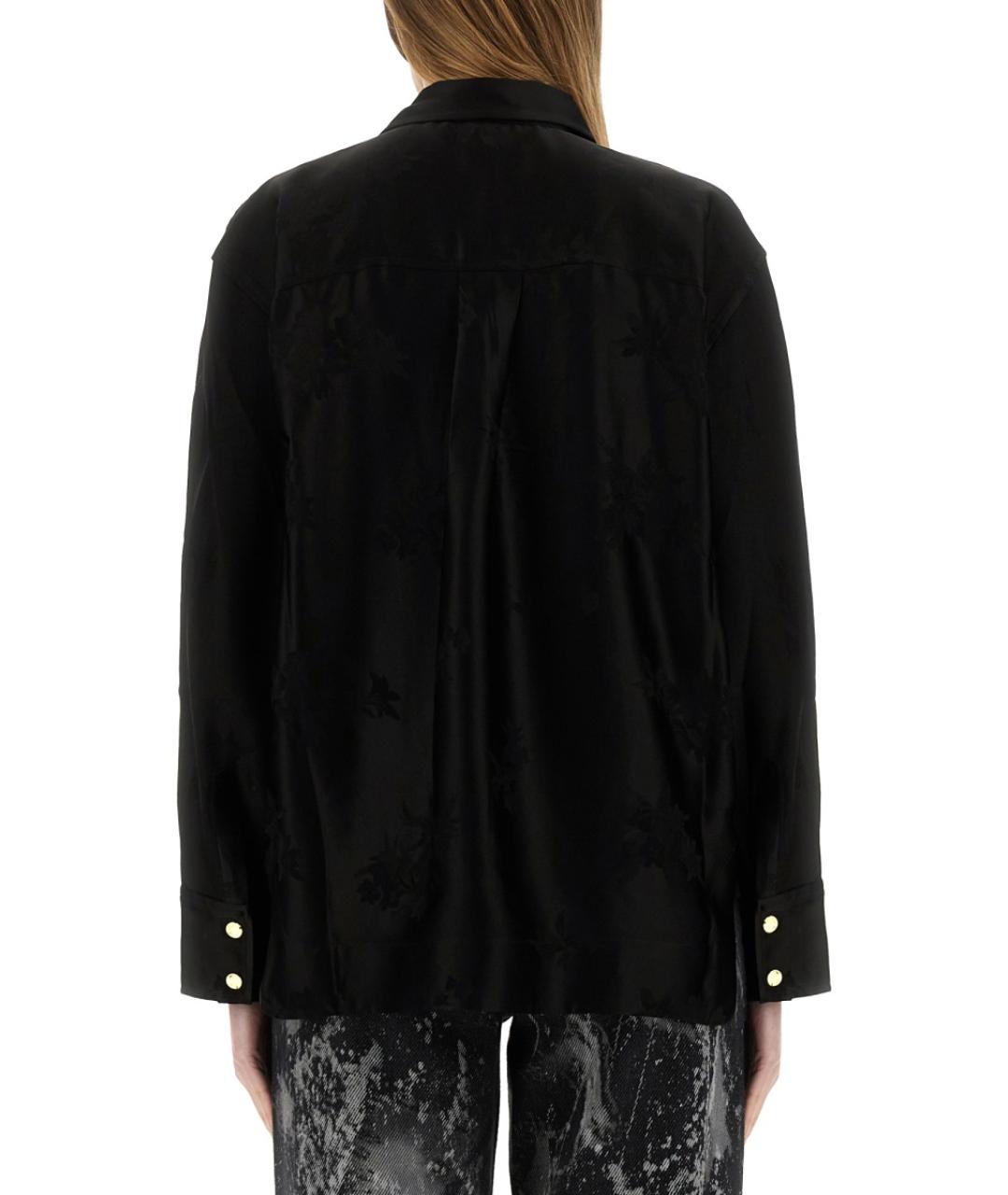 GANNI Черная рубашка, фото 4