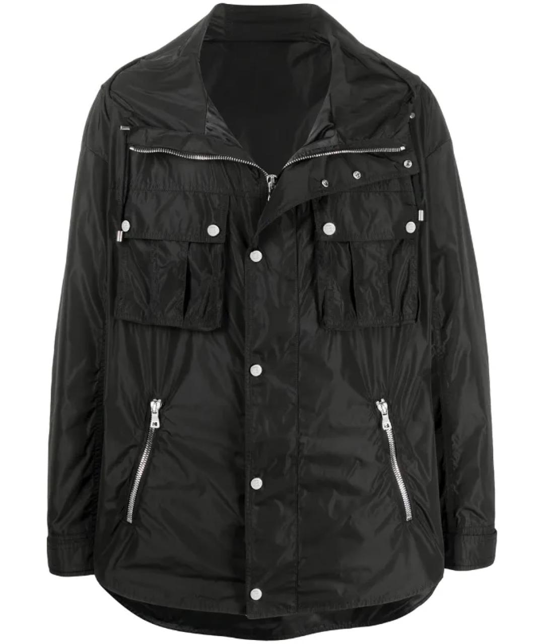 BALMAIN Черная полиэстеровая куртка, фото 1