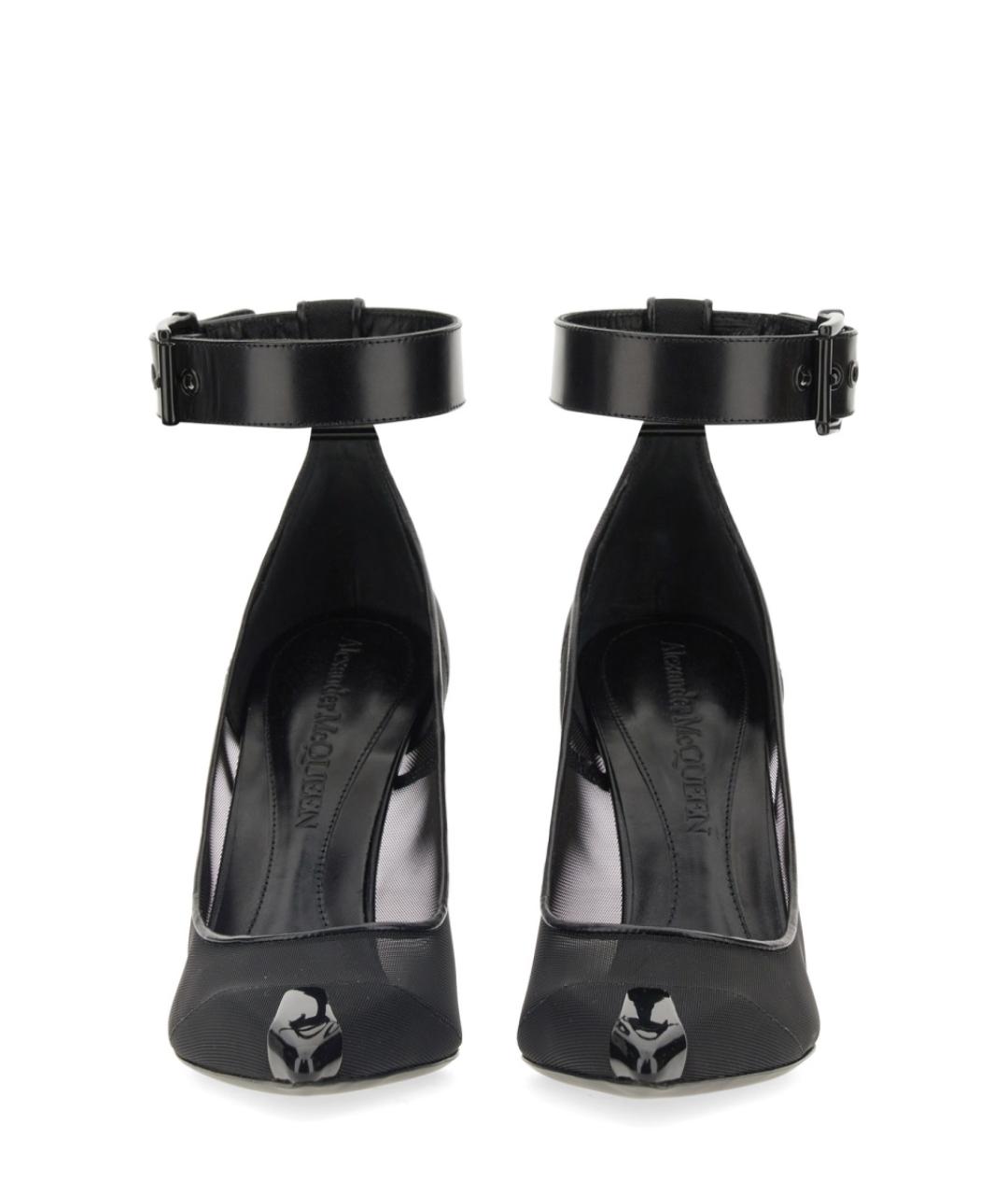 ALEXANDER MCQUEEN Черные синтетические туфли, фото 3