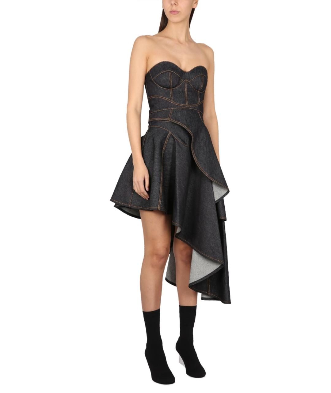 ALEXANDER MCQUEEN Черные ботинки, фото 2