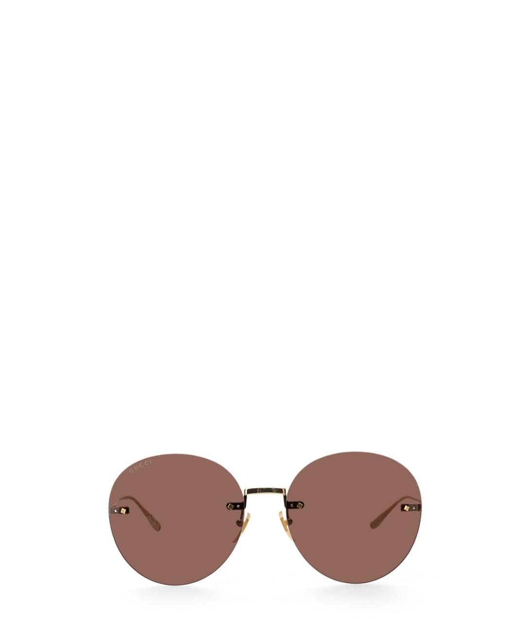 GUCCI Мульти металлические солнцезащитные очки, фото 2
