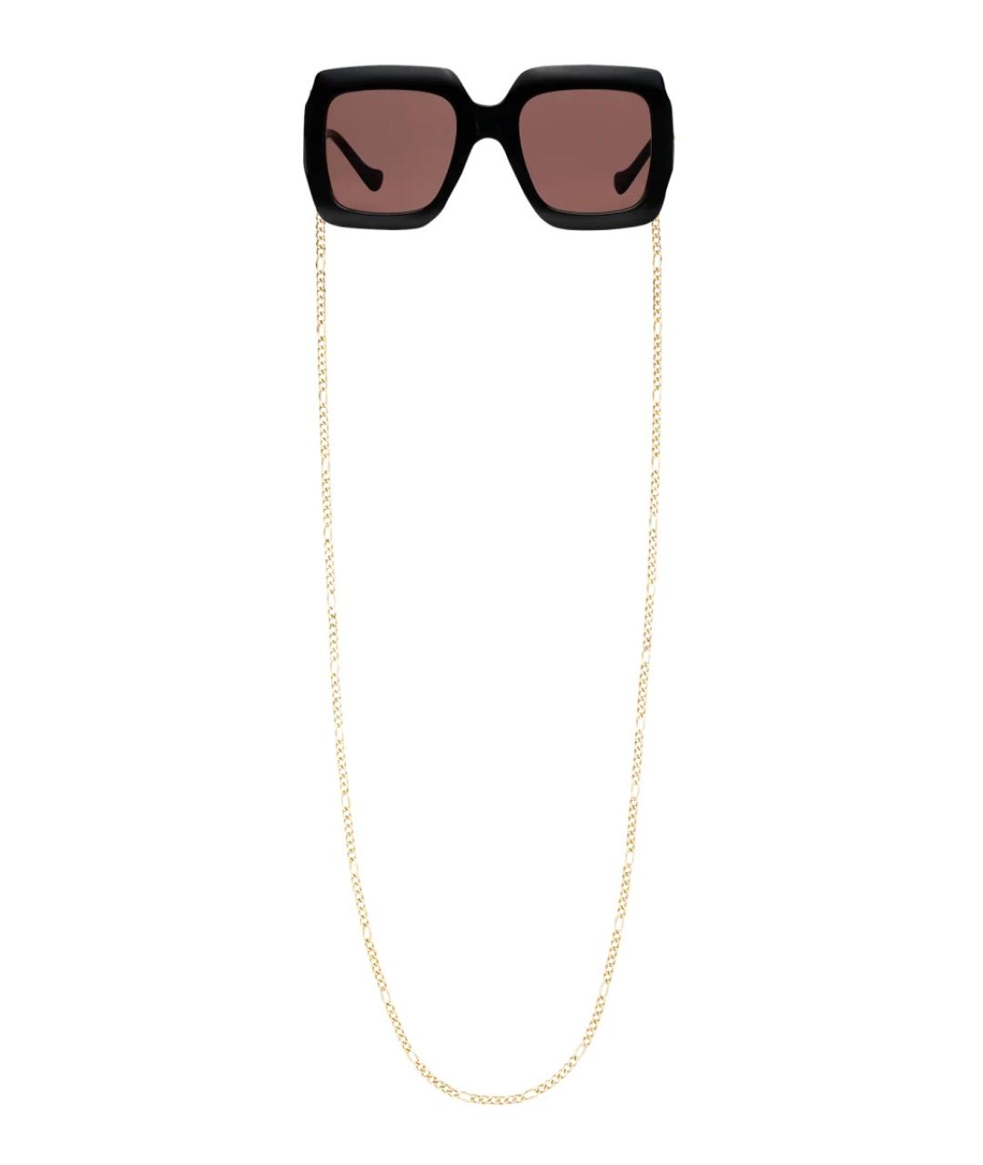GUCCI Черные солнцезащитные очки, фото 2