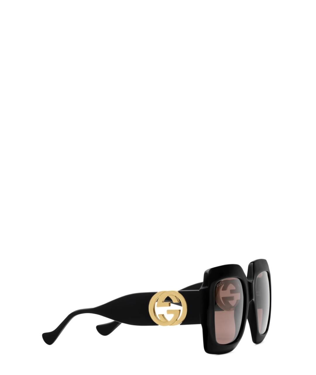 GUCCI Черные солнцезащитные очки, фото 3