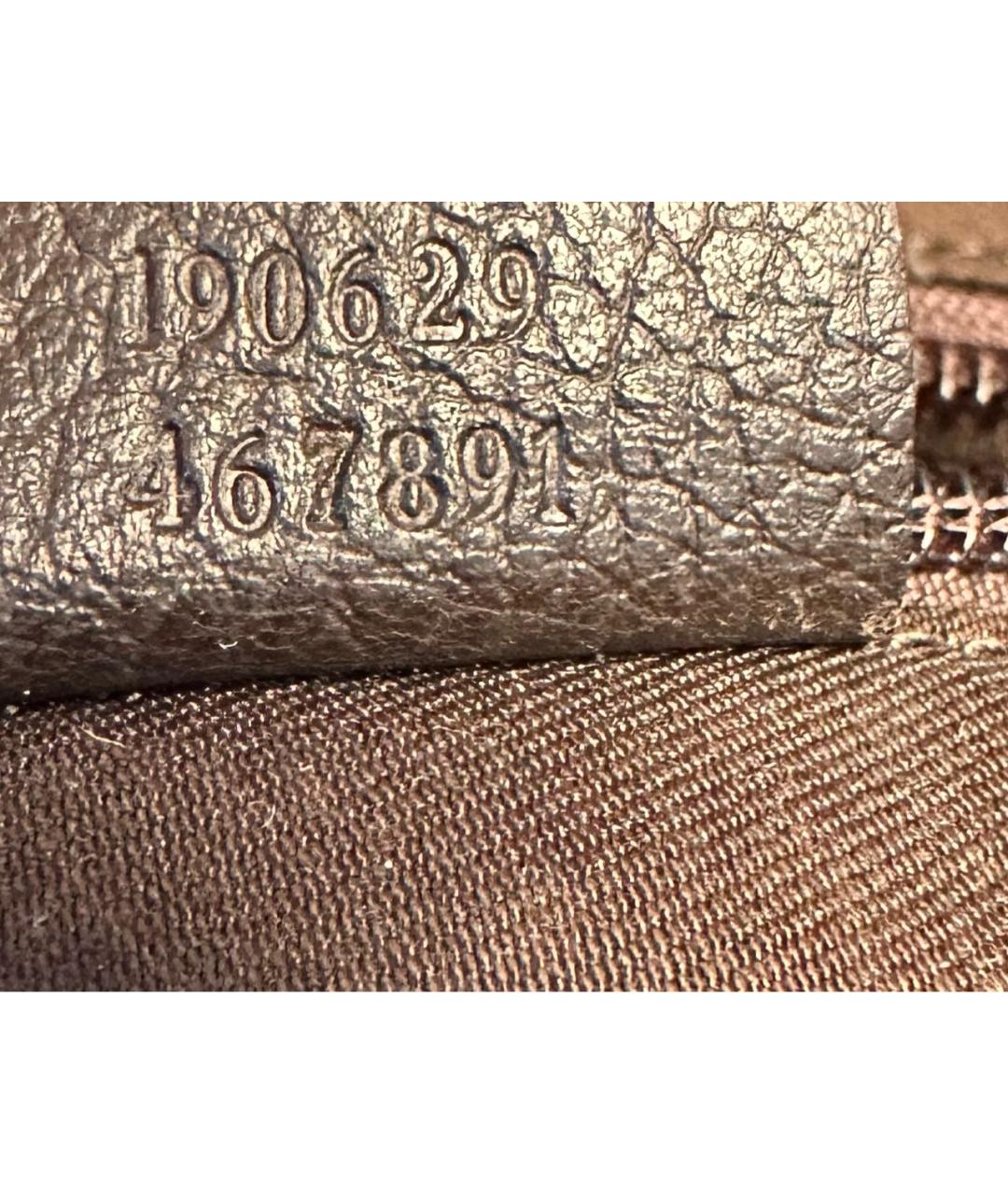 GUCCI Коричневая жаккардовая дорожная/спортивная сумка, фото 6