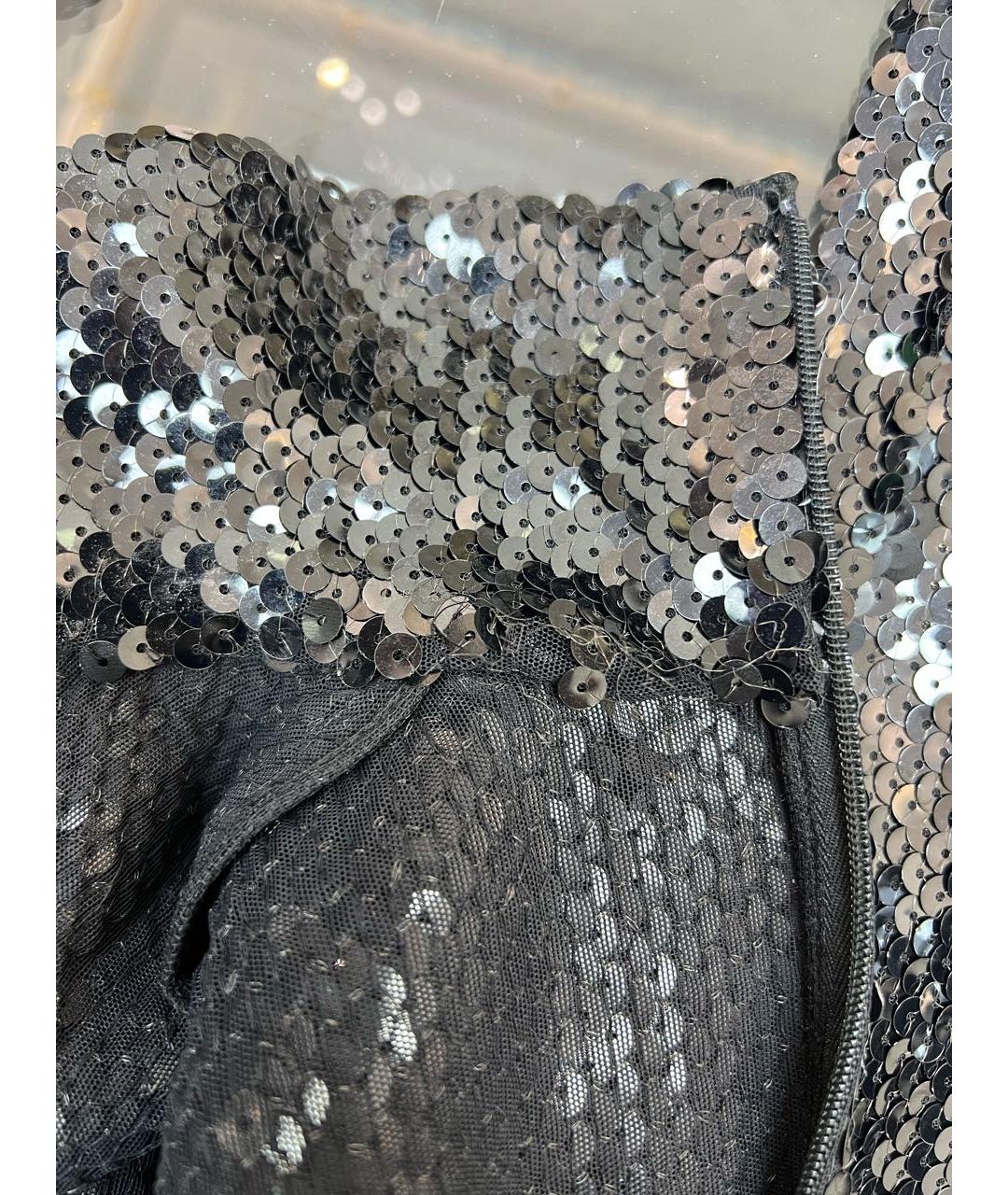 CHRISTIAN DIOR Черный сарафан, фото 8