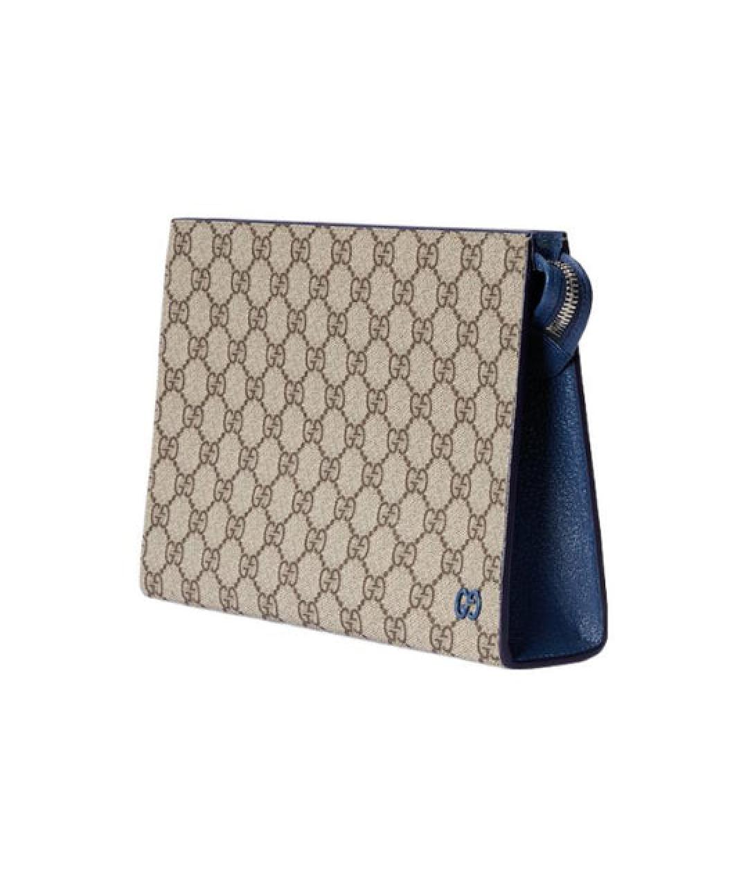 GUCCI Бежевая барсетка, фото 2