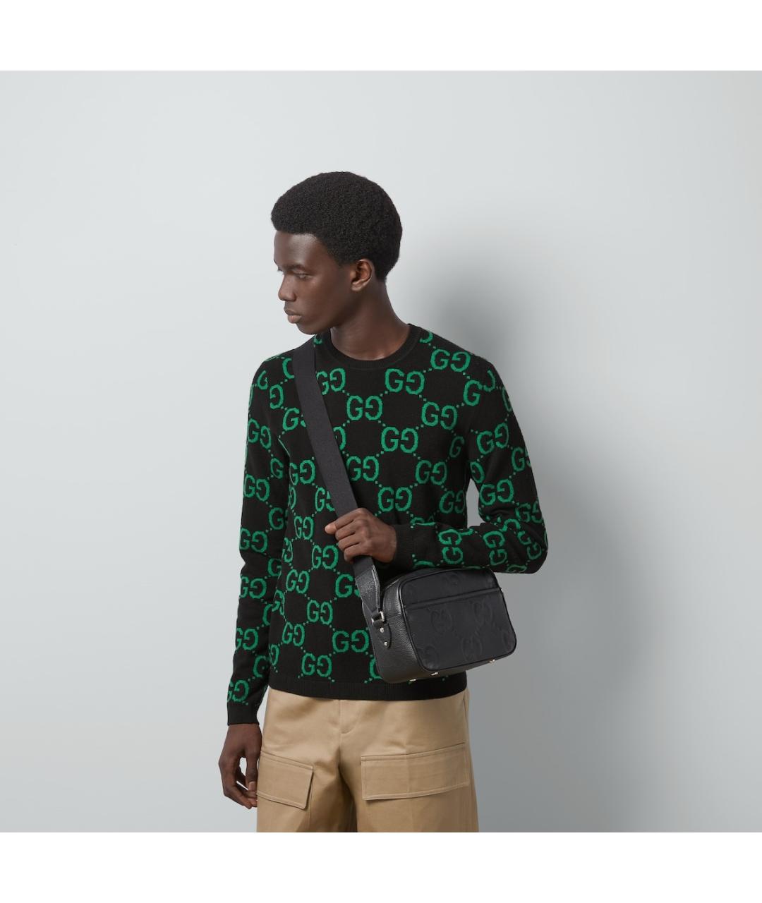 GUCCI Черная сумка на плечо, фото 3