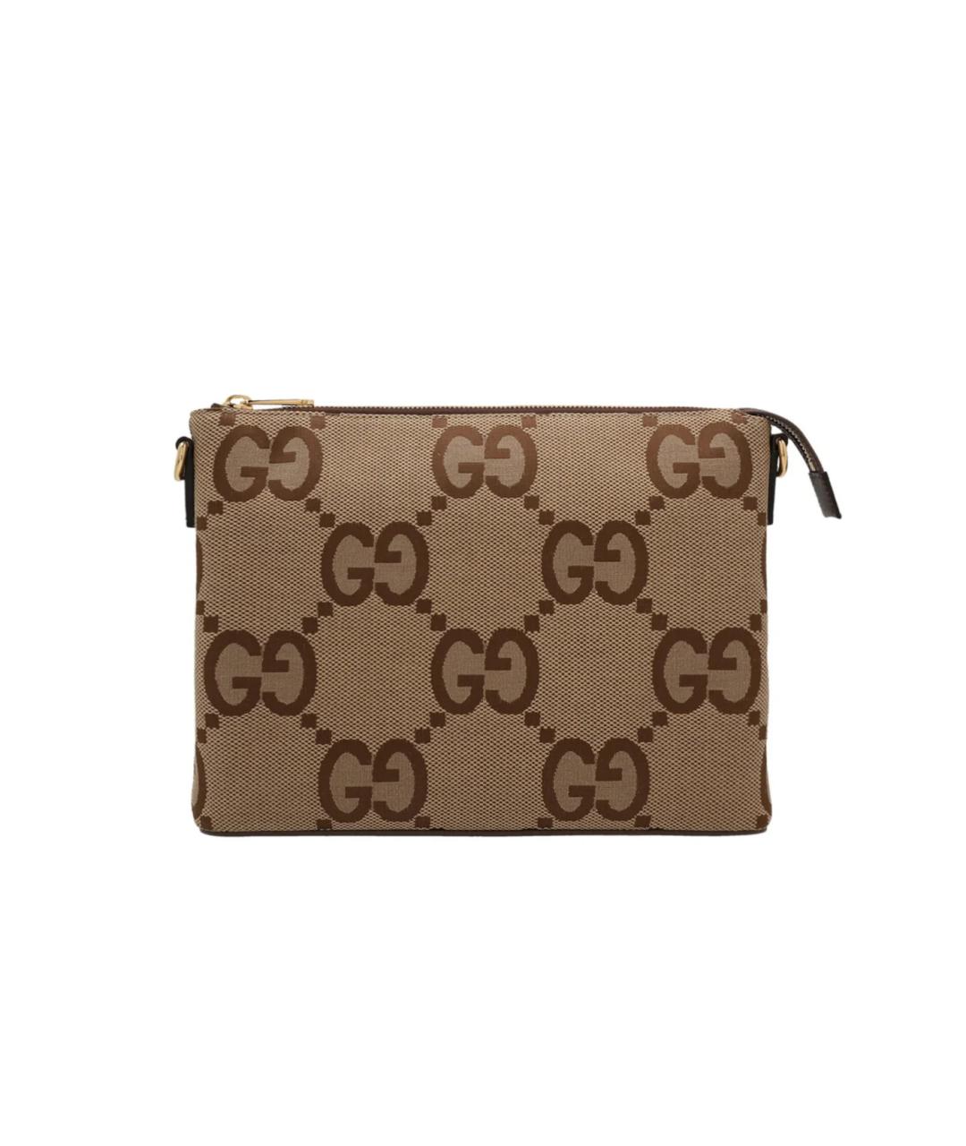 GUCCI Коричневая сумка на плечо, фото 1