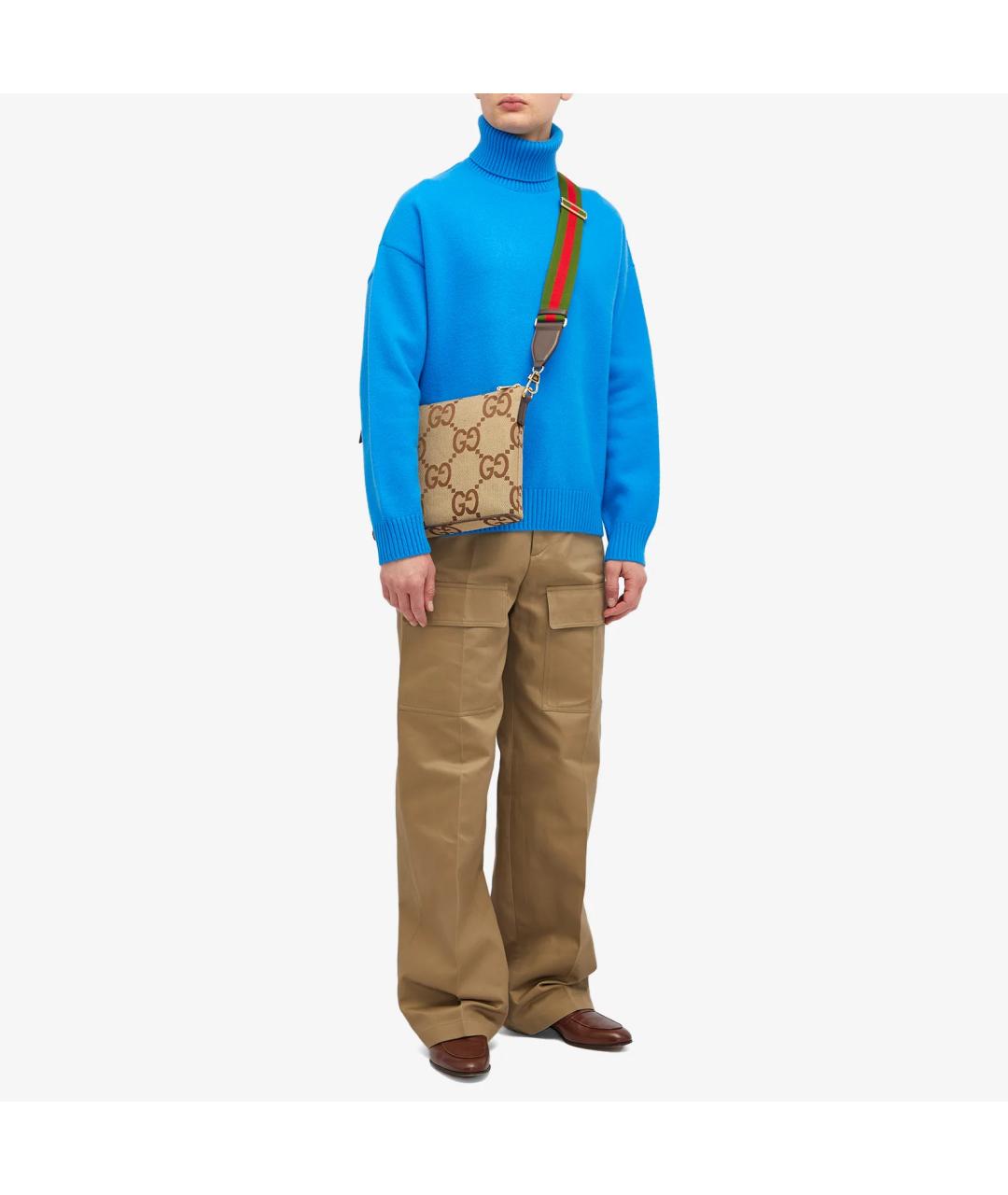 GUCCI Коричневая сумка на плечо, фото 4