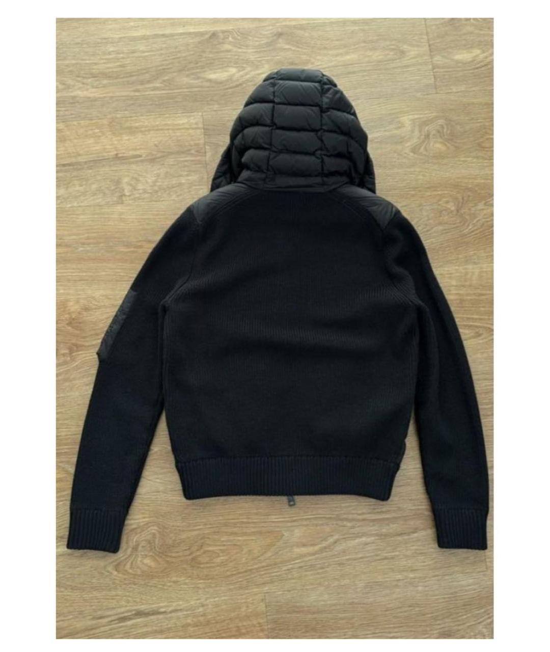 MONCLER Черная куртка, фото 2