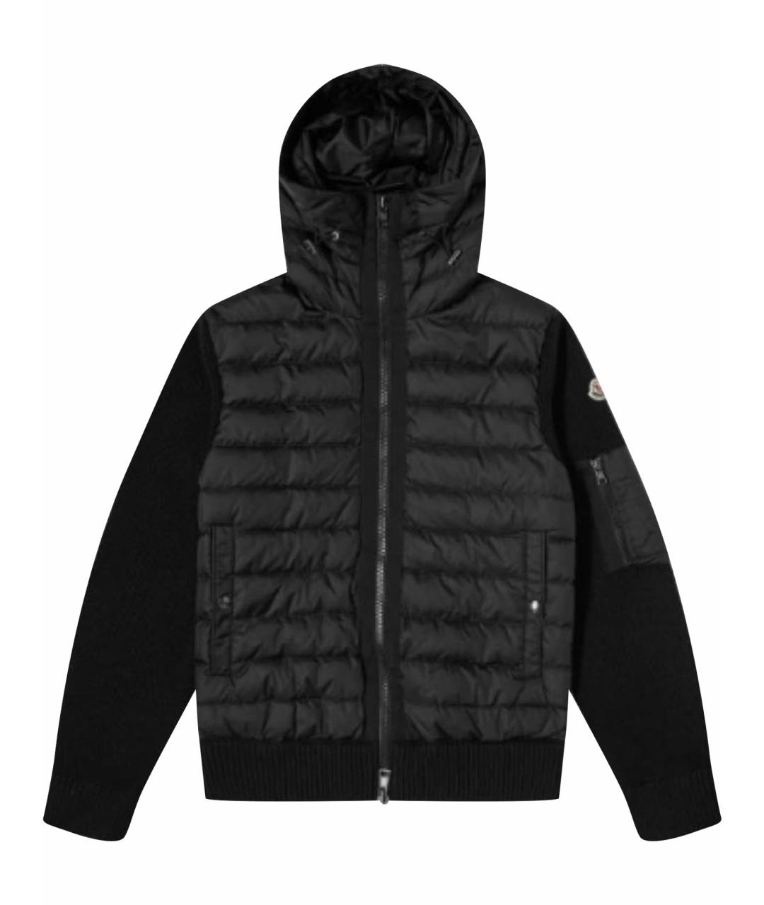 MONCLER Черная куртка, фото 1
