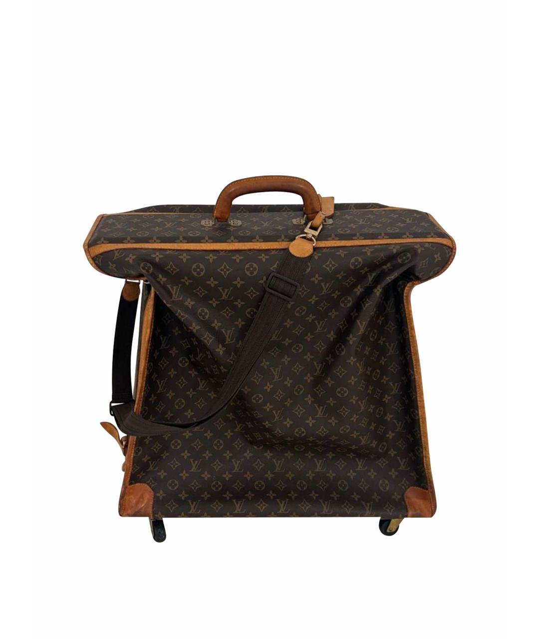 LOUIS VUITTON Коричневый чемодан, фото 1