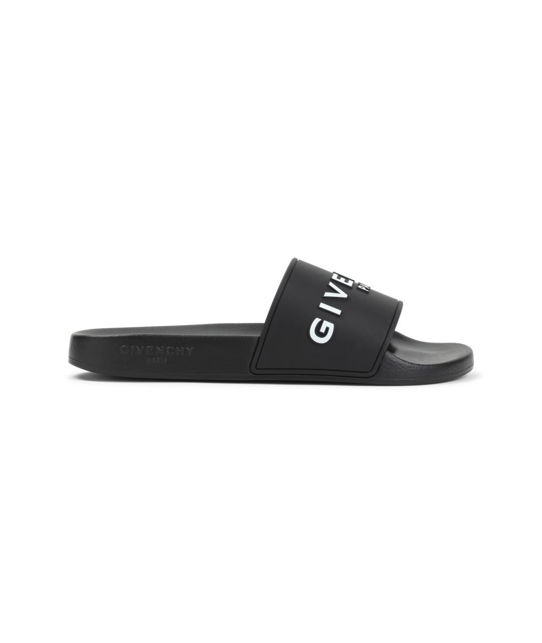 GIVENCHY Черные шлепанцы, фото 1