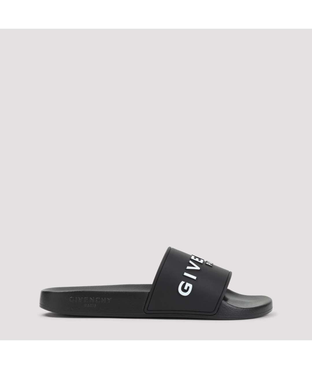 GIVENCHY Черные шлепанцы, фото 2
