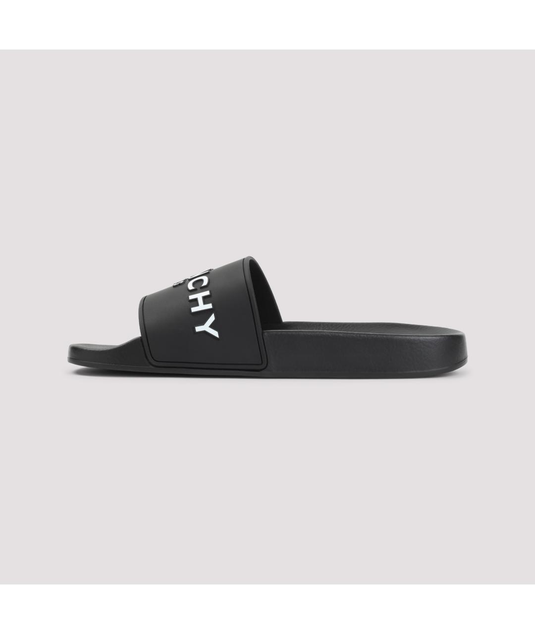 GIVENCHY Черные шлепанцы, фото 4